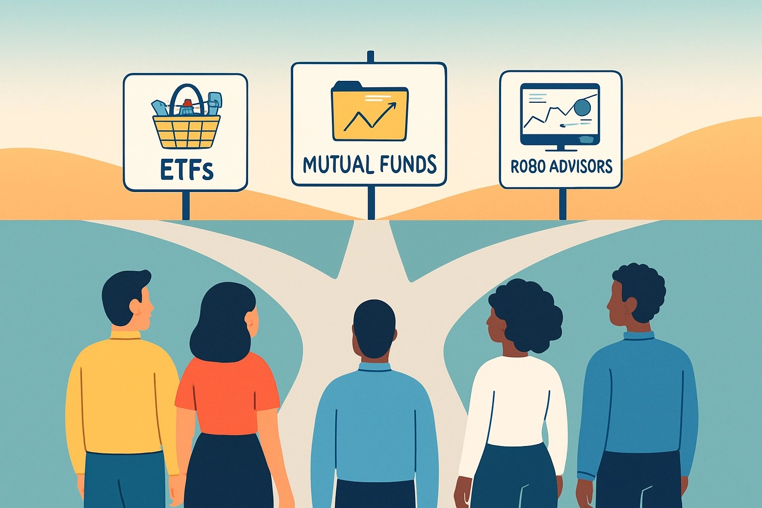 ETF vs Mutual Fund vs Robo-Advisor: Which Is Best for Beginners? (2026)