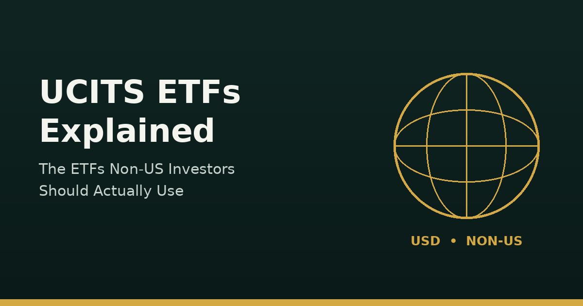 UCITS ETFs explained featured image for non-US investors guide